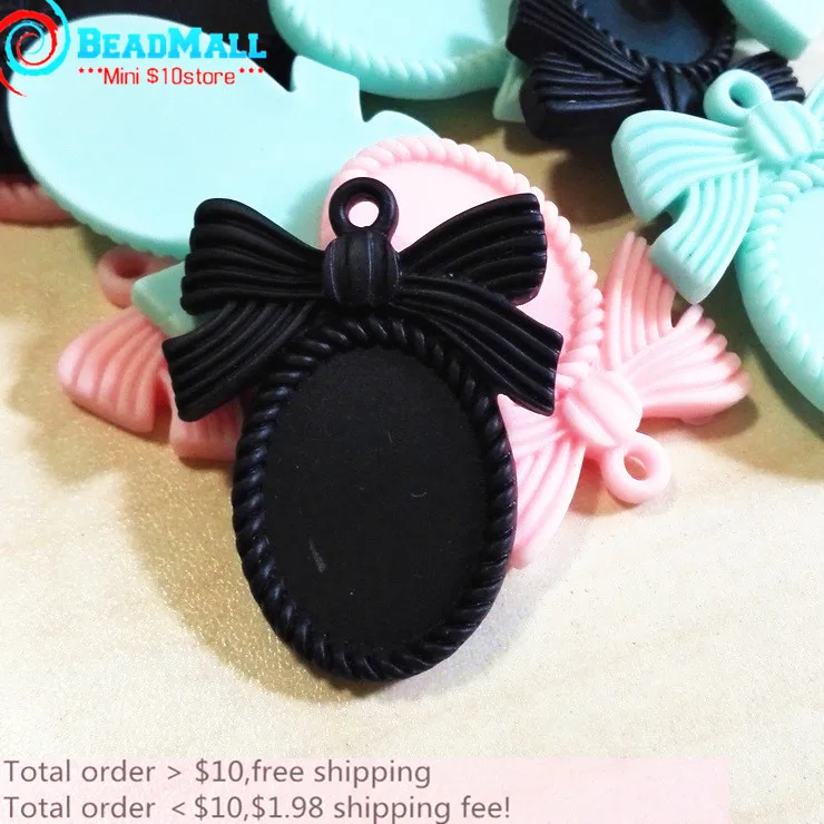 Красивая Искусственная овальная рамка камеи с плоской задней стороной из смолы