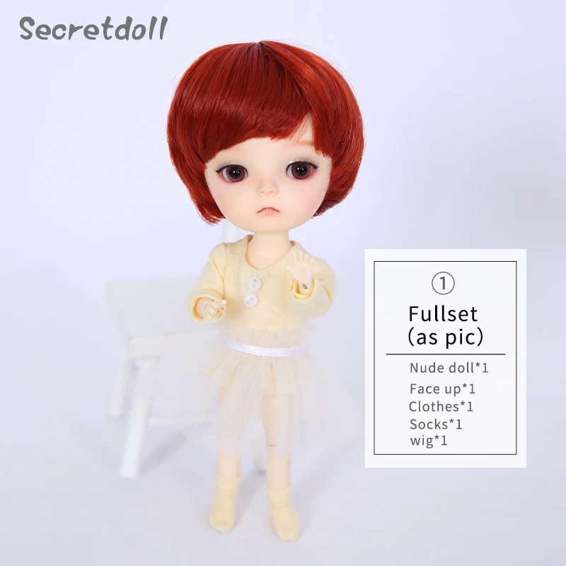 BJD куклы Ming Secretdoll полный набор костюм 1/8 Очаровательная милашка лати пукифи напи