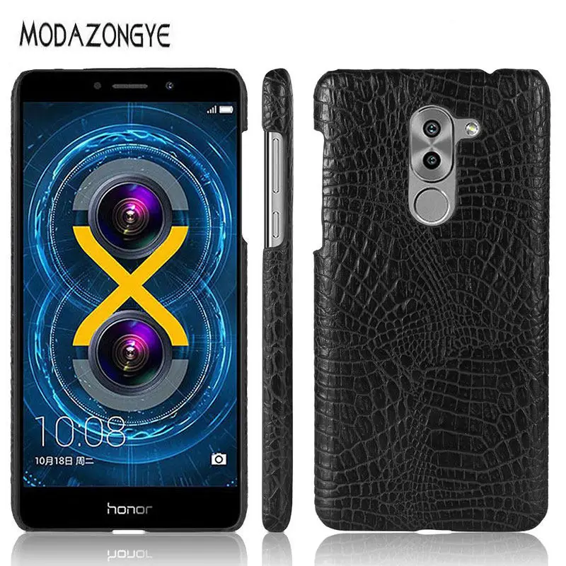 Huawei Mate 9 Lite чехол Mate9 5 искусственная кожа твердый пластиковый на заднюю панель для