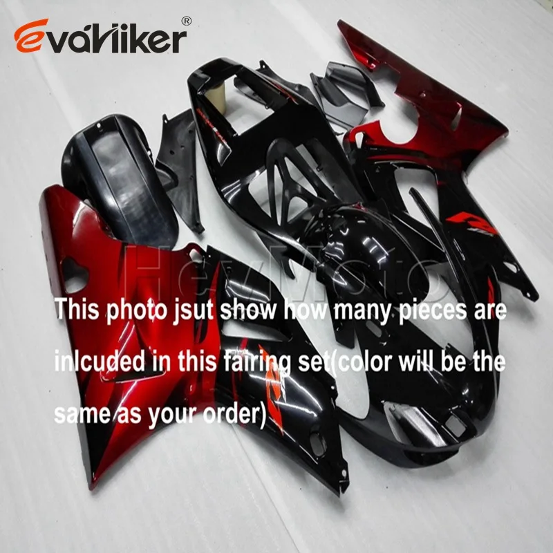 

Обтекатель из АБС-пластика для YZFR1 1998 1999 YZF R1 98 99 комплект кузова мотоциклетные панели H3