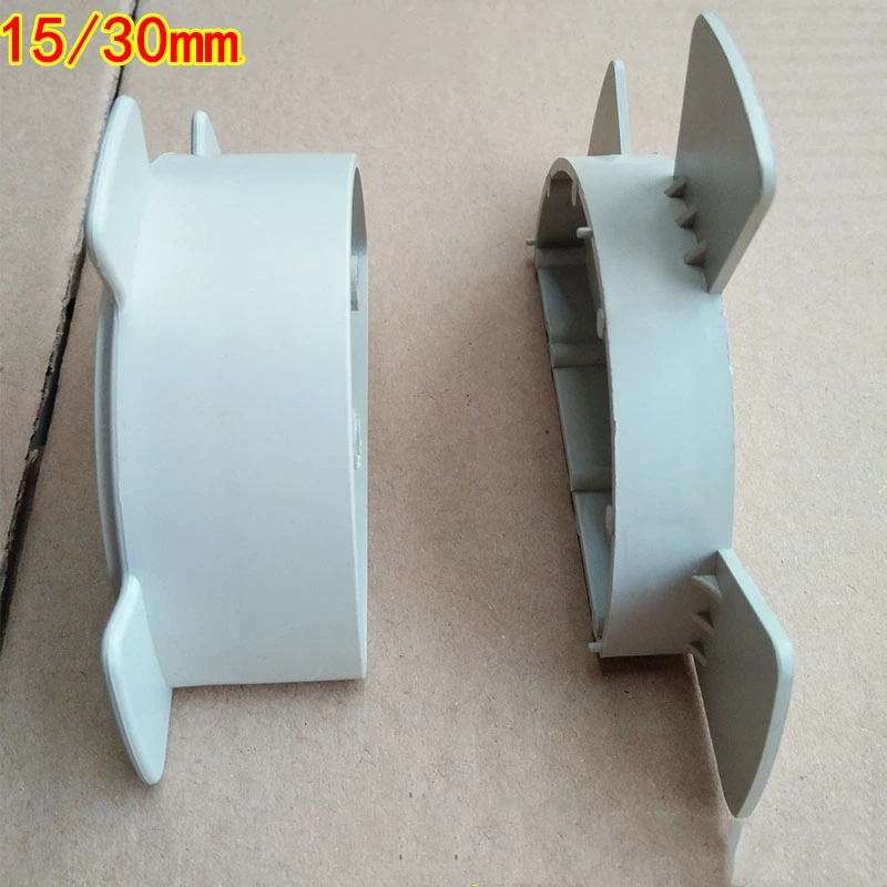 50pcs Fiber Optic Solar Circle,30mm 3 leaves Half Round Spool,Cable Routing Zone,Cable Pulling ABS material 2 hole  2U ELINK