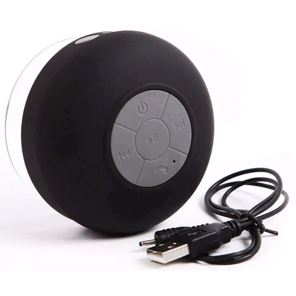 Водонепроницаемая Bluetooth-Колонка SOONHUA с присоской сабвуфер душевая колонка