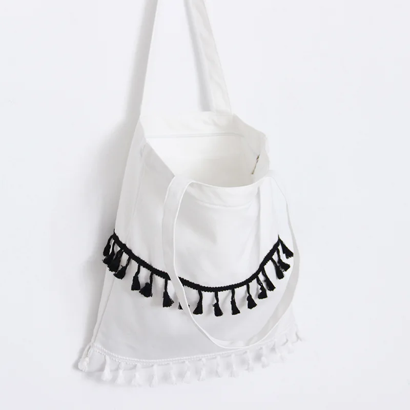 DICOOL Панелями Сумки Женщины Высокое Качество Кисточки Холст Студент Случайные