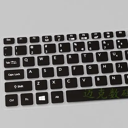 Ноутбука прозрачный Цвет силиконовая клавиатура защитная крышка для acer A314 Swift 3(SF314-51) E5-422 E5-432G ES1-433 ES1-421