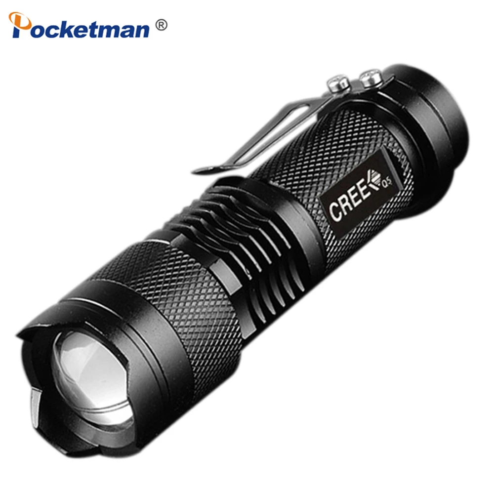 Светодиодный фонарик E17 масштабируемый светильник s XM-L T6 Q5 3800 лм 3 режима 5 режимов