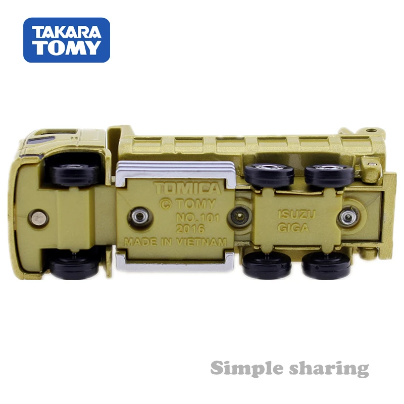 Набор моделей самосвала Takara Tomy Tomica No.101 Isuzu Giga литые миниатюрные детские игрушки