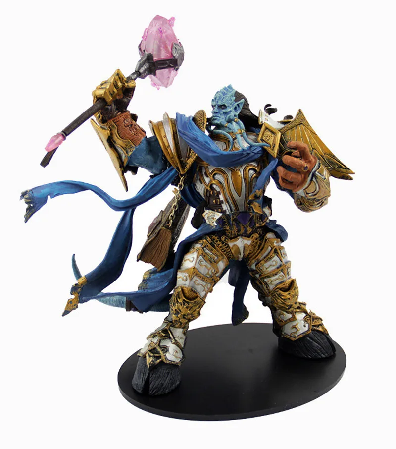 Игрушечная фигурка Wow DC Unlimited Series 2 Deluxe 10 дюймов Draenei Paladin|Игровые фигурки и
