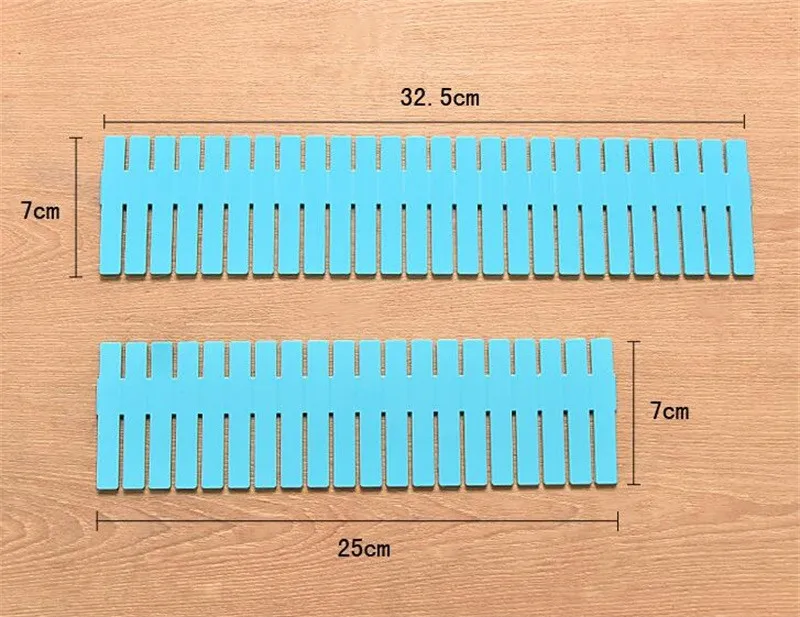 Регулируемый выдвижной ящик разделитель для шкафа DIY Пластик утолщение распорка