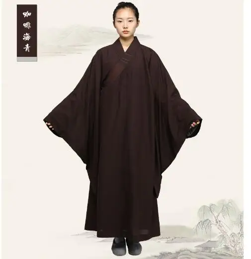Одеяния буддийских монахов Haiqing халат для медитации Spring Abbot|meditation robe|buddhist monk robesmonk