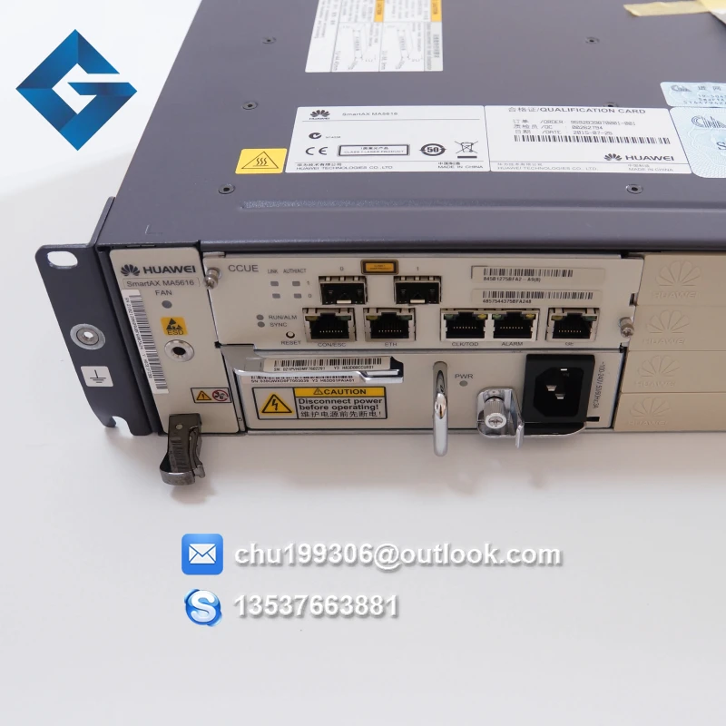 Huawei цифровой доступ к абонентской линии мультиплексор IP DSLAM SmartAx MA5616 10GE GPON CCUE + MABB