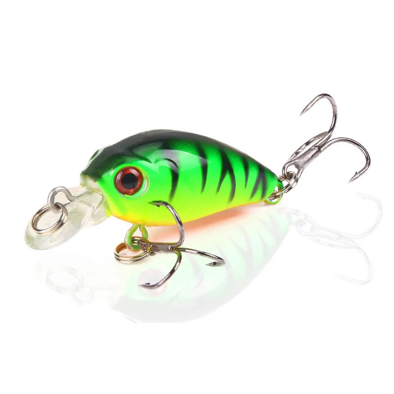 Мини Minnow приманки для ловли рыбы твердая приманка плавающий воблер 4 5 см 2 г Crankbait