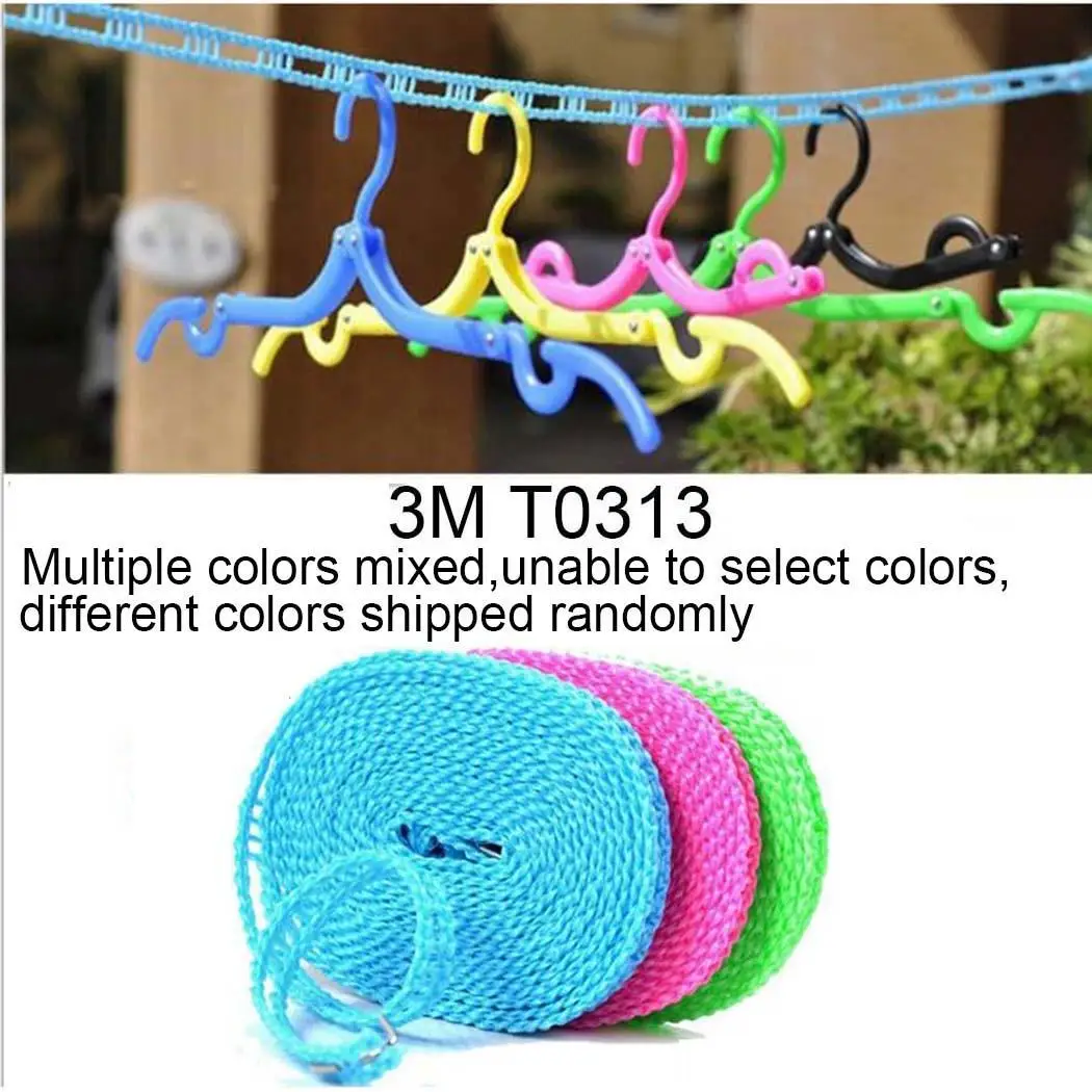 Многофункциональная нейлоновая вешалка для сухой и влажной одежды Нескользящая