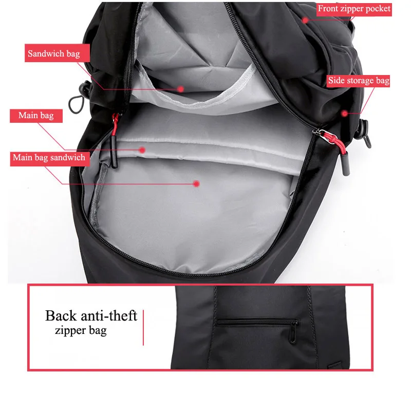 weed Fashion Men Backpack Laptop Back Pack Travel Large Capacity Stundet Backpacks Pleated Casual Style Bag Water Repellent |