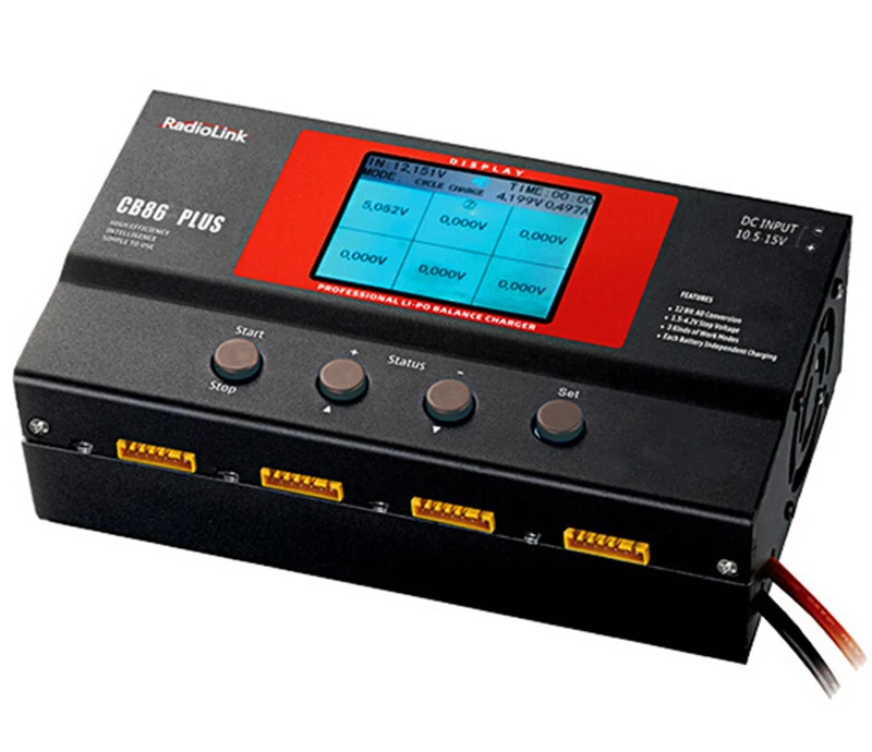 Зарядное устройство CB86 Plus для 8 шт. 2-6S Lipo батарея одновременно профессиональная для RC вертолета 2-6S Lipo батарея