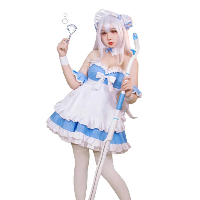 С аппликацией в виде лебедя Azur Lane Карнавальный Костюм Санкт лаурент с платье