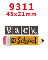 9311 30 шт мультфильм персонаж плоское украшение из смолы PR 8995 - Цвет: 9311