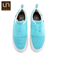 uin ibiza design microfiber casual sneakers for women comfort slip on flats shoes breathable travel ladies loafers