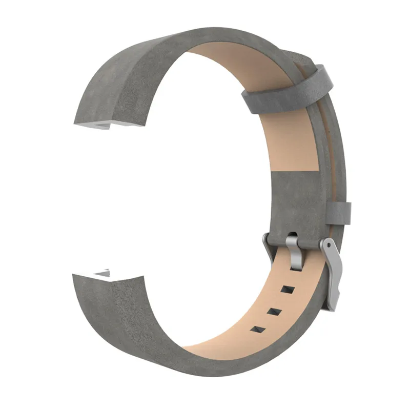 Сменные браслеты из натуральной кожи для браслета FitBit Charge 2 кожа маленький большой - Цвет: F