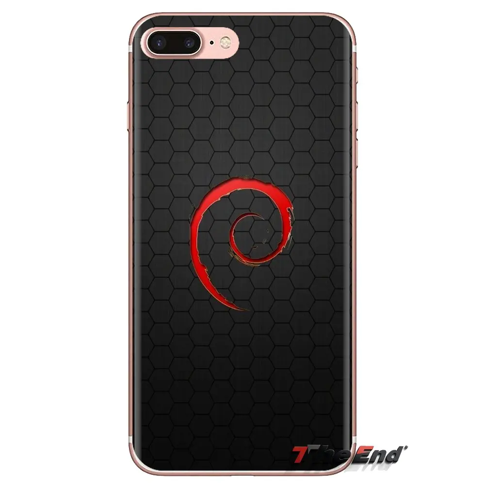 Debian обои для Samsung Galaxy J1 J2 J3 J4 J5 J6 J7 J8 Plus 2018 Prime 2015 2016 2017 прозрачные мягкие чехлы |