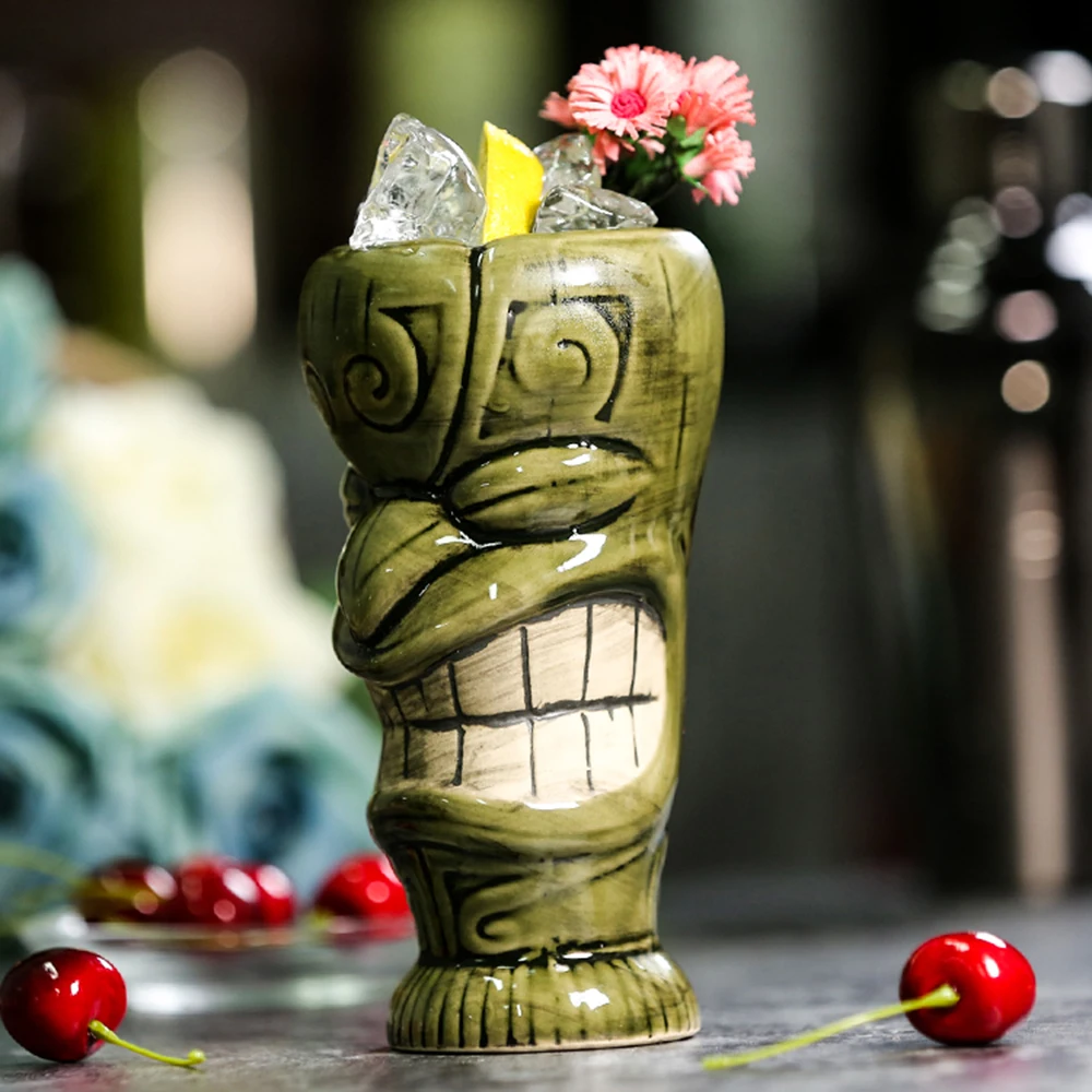 Tiki кружка для коктейля 1 шт. пива вина керамические кружки художественные ремесла