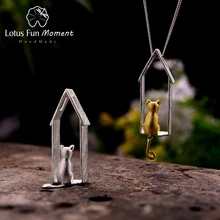 Lotus Fun Moment реальные 925 серебро ручной работы Модные украшения