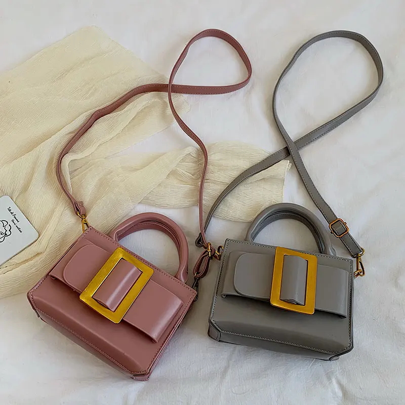 2020 модный металлический замок мини маленькая квадратная сумка через плечо клатч