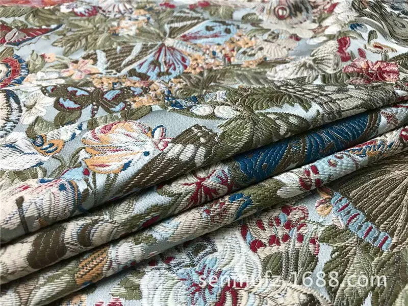 Жаккардовая ткань трехмерная розовая Золотая жаккардовая Роза Ткань осенняя и