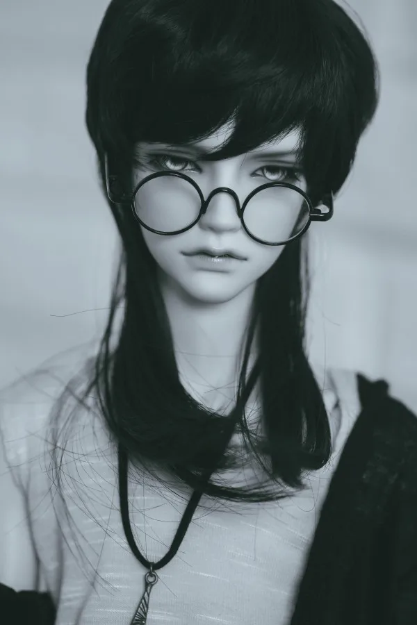 Парики для кукол BJD натуральные вьющиеся черные волосы доступны 1/3 DD аксессуары SD