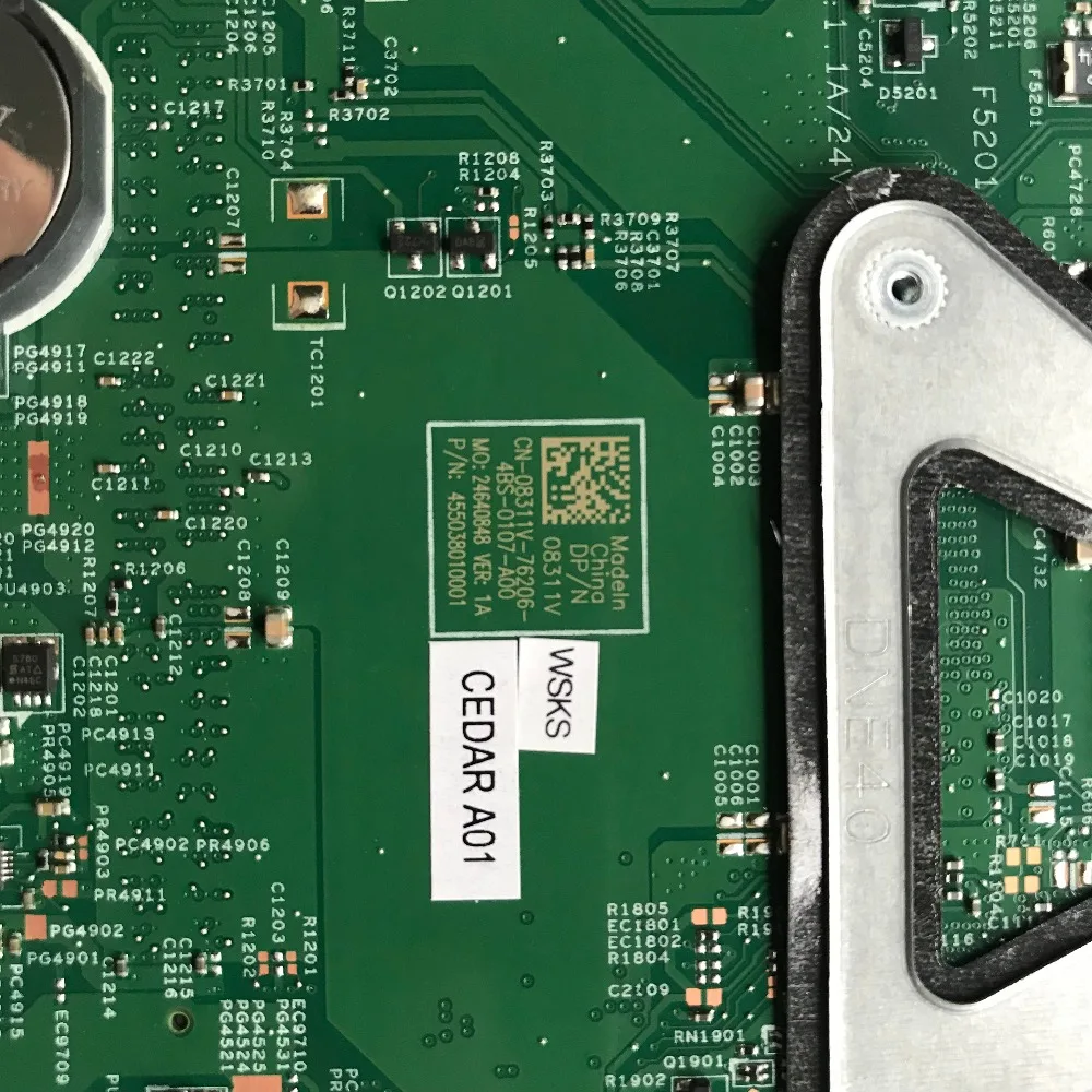 CN 08311V для DELL 3542 3543 3442 3443 материнская плата ноутбука с SR215 3205U DDR3L PWB FX3MC REV:A00 8311V 100%