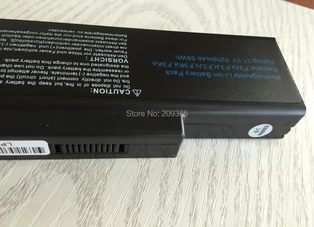 Аккумулятор для ноутбука ASUS m51V A32 F3 A9 F2 M50 M51 Z53 Z94 S62 Series Z94|laptop battery|battery for asuslaptop battery