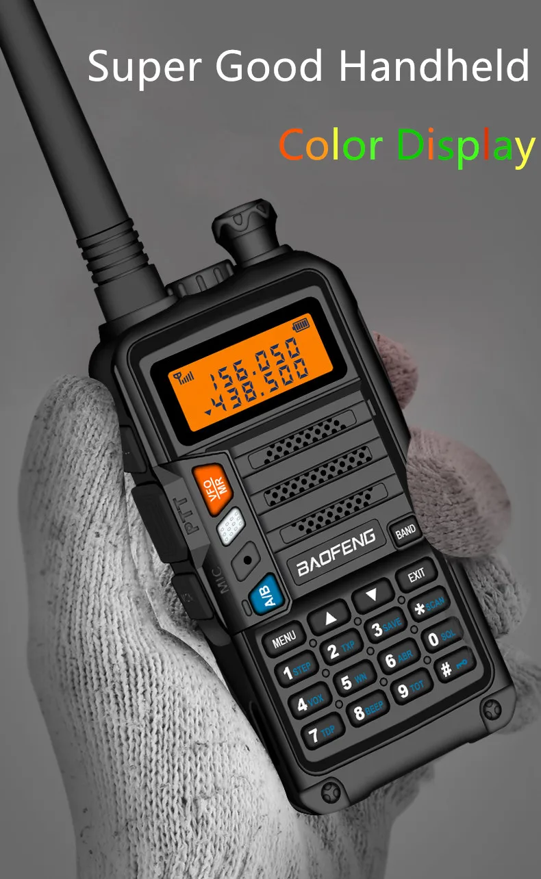2 шт. UV5R двухстороннее радио Pofung BF-UV5R fm-трансивер UV 5R Любительская yaesu cb радиостанция telsiz Baofeng UV-5R рация