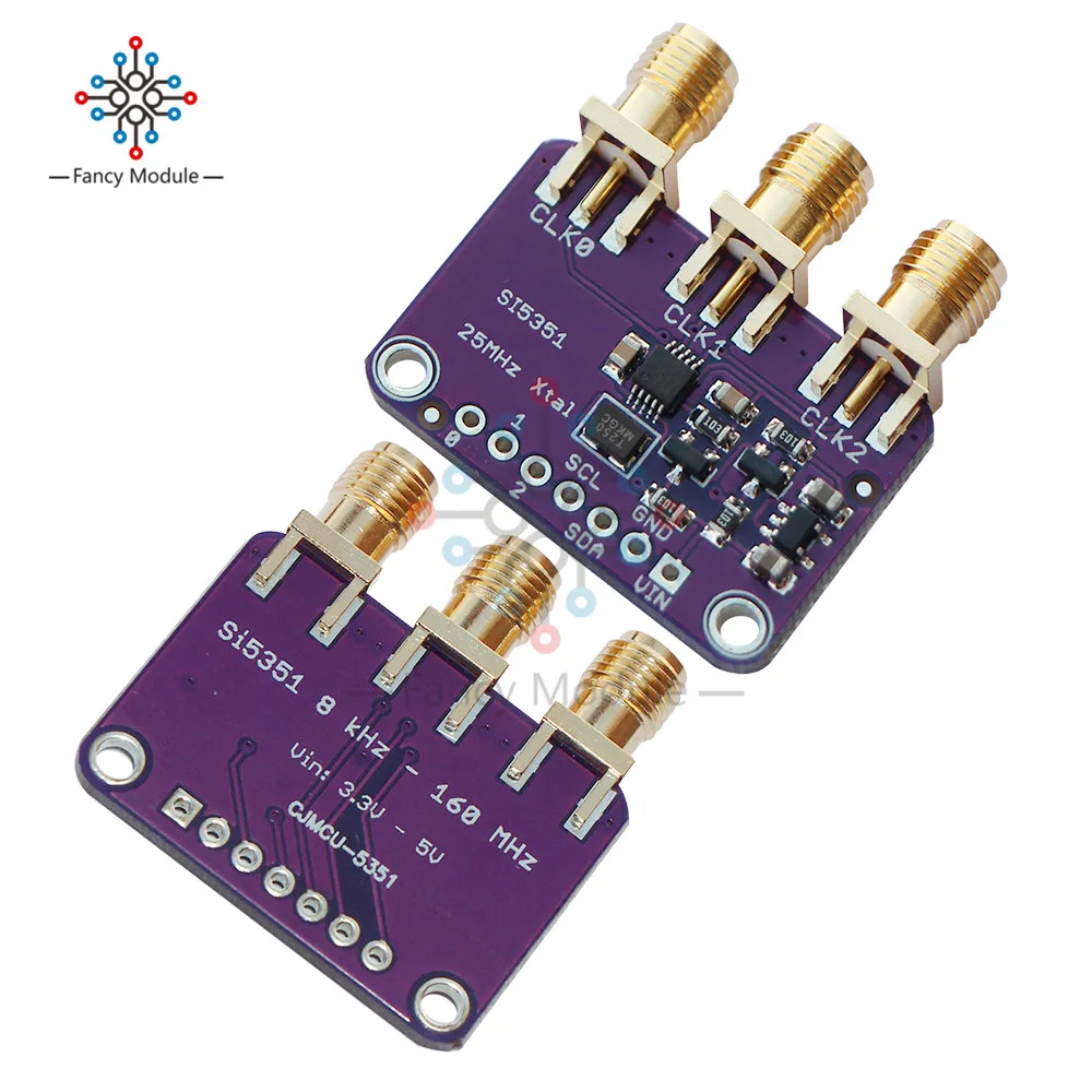 Si5351A I2C 25 МГц генератор сигналов часы Breakout Board 8 кГц 160 для Arduino|signal generator|generator signalsignal