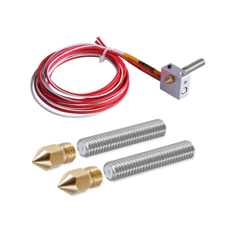 Детали для 3D-принтера Anet аксессуар наборы экструдера с горячим концом насадка 0 4