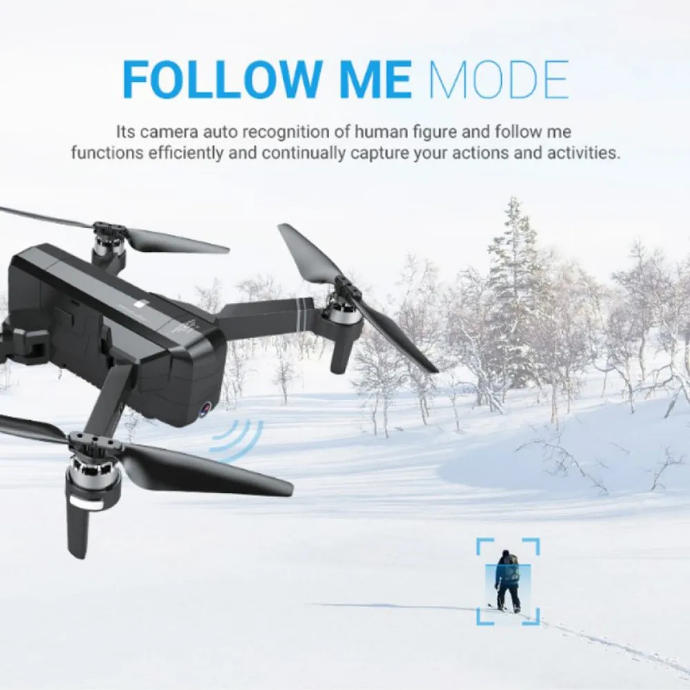 SJRC F11 GPS Дрон с Wi-Fi FPV 1080P/2K камера бесщеточный Квадрокоптер время полета 25 минут