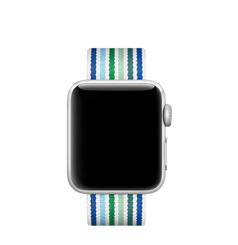Спортивные тканый нейлоновый ремешок для часов аpple 42 мм/38 мм apple watch 4 полосы 44 мм 40 мм наручных часов iwatch серии 4/3/2/1 браслет ткань correa