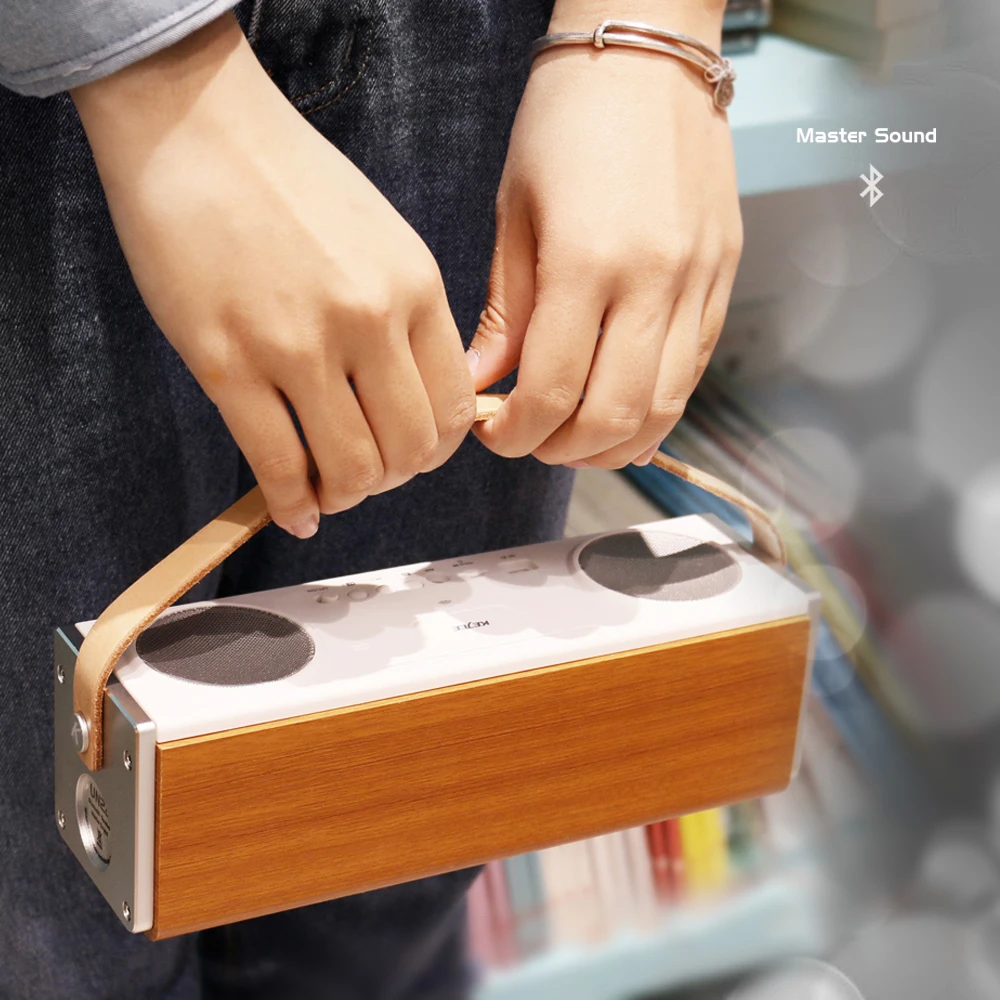 Leadtry Портативный Bluetooth Динамик Беспроводной Крытый Altavoz громкоговорители стерео