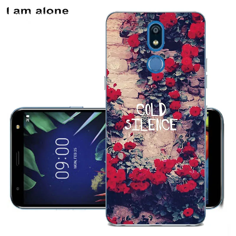 Чехлы для телефонов I am alone для LG K40 5,7 дюйма, термополиуретановые чехлы с милым рисунком, модные чехлы для LG K40