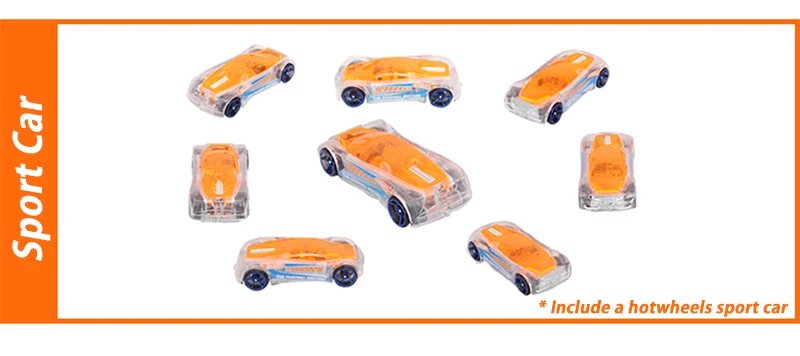 Оригинальная игрушка для спортивного трека Hot Wheels, ударопрочная забавная игрушка, высокое качество, подарочная коробка, автомобиль Hotwheels, режим трека CDL49 для детей
