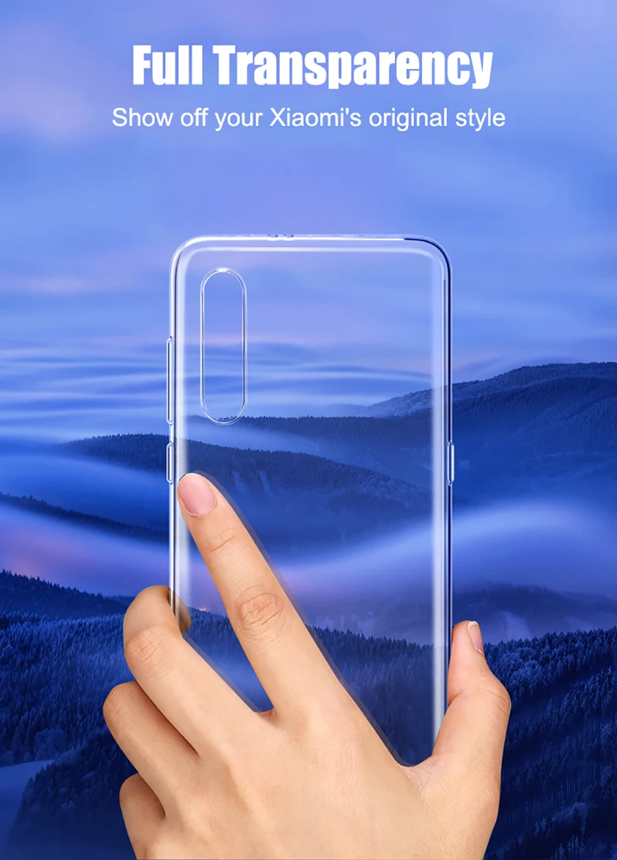 Прозрачный тонкий мягкий чехол из ТПУ для Xiaomi mi Red mi Note 5 6 7 Pro Plus A2 Lite A3 8 9 9T SE Max 3 S2 mi x 2s K20 Pocophone F1