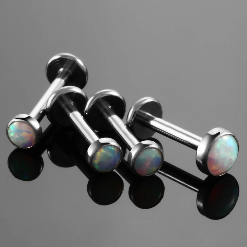 Кольцо для губ с внутренней резьбой из титана 16 г|piercing body jewelry|body jewelrytragus piercing |
