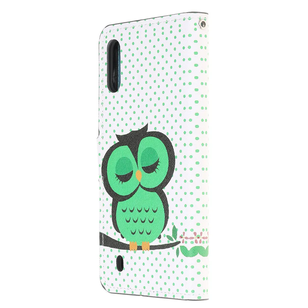 Чехол книжка с откидной крышкой для samsung Galaxy A10 2019 из искусственной кожи чехол s SM