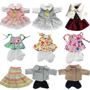 30 см кукольная одежда для кроликовкошекмедведей, плюшевые игрушки, платье, юбка, пальто, одежда, аксессуары для шарнирных кукол 16, подарки для девочек