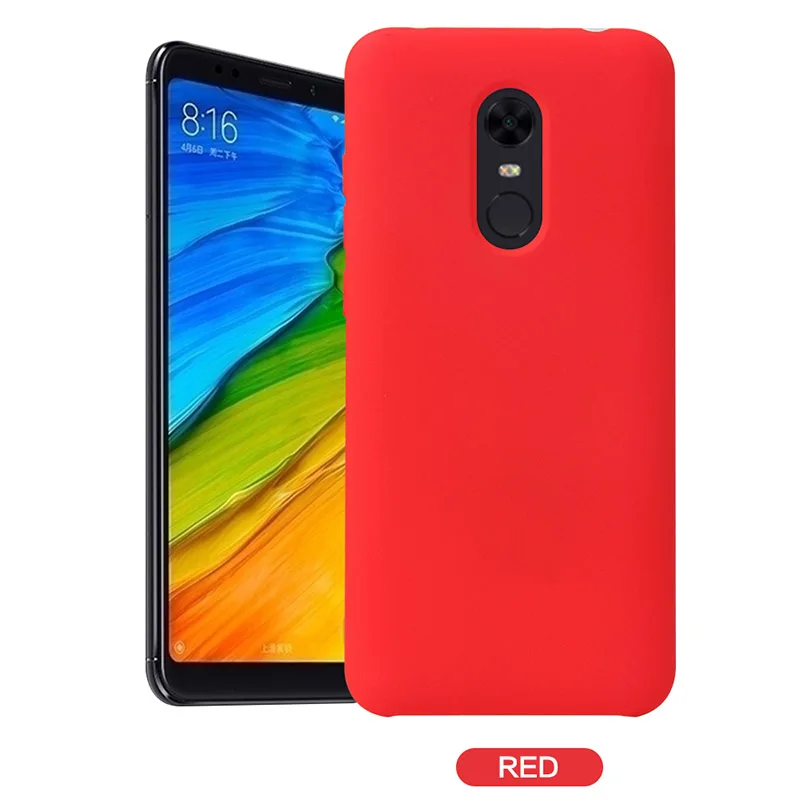 Официальный оригинальный силиконовый чехол для xiaomi redmi 5 plus чехлы из ТПУ задней