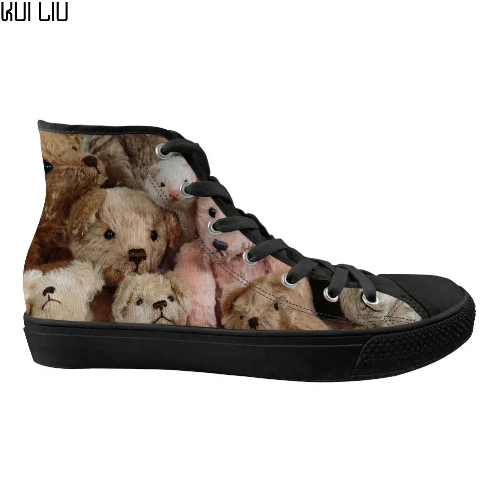 Женская повседневная обувь на плоской подошве с милыми принтами животных сезон