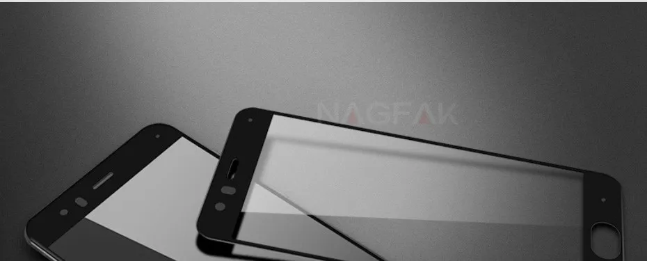 NAGFAK Защитное стекло для Xiaomi mi 5 5S 5X 5S Plus mi 6 Защитная пленка для экрана Flim 9H On для Xiaomi mi 6 mi 5 закаленное стекло