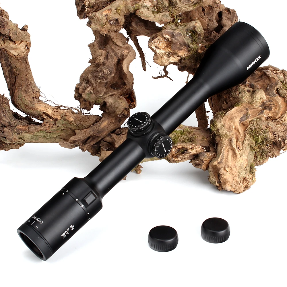 Тактический MINOX ZV 3 3-9X40 прицел BDC 400 сетка с длинным рельефом для глаз 1 дюймовая