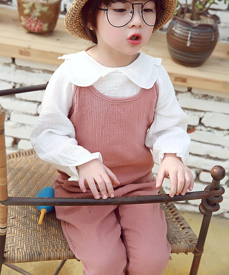 2016 весной мода сплошной один-шт брюки для девочек ребенка Принцесса дети