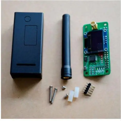 Антенна + чехол OLED MMDVM Поддержка точки доступа P25 DMR YSF для Raspberry pi|Аксессуары MP3