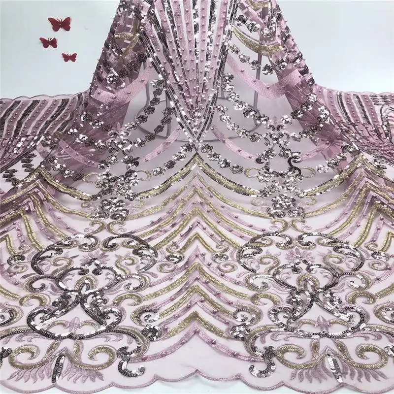 Кружевная ткань в нигерийском стиле для свадьбы 2019 французский кружевной