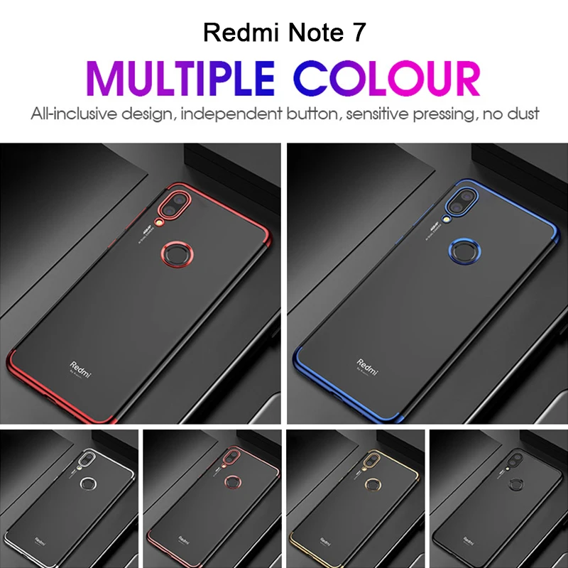 Мягкий силиконовый прозрачный чехол для XiaoMi Mi 9 8 SE A1 A2 Lite RedMi Note 7 6 6A S2 PRO Global Version TPU